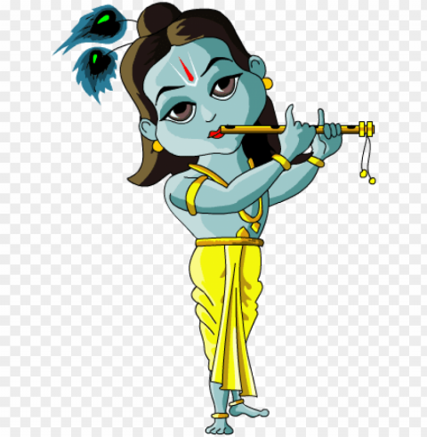 krishna flute with peacock feather - little krishna Transparent PNG Isolated Graphic Design PNG transparent with Clear Background ID f9d1a6cf