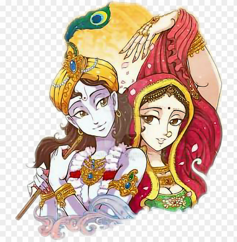 krishna radhakrishna radhe krishna - radha krishna vector PNG high resolution free
