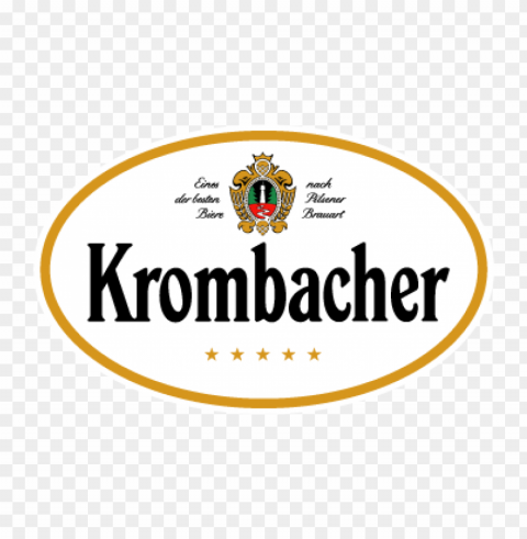 krombacher 2013 vector logo PNG with Clear Isolation on Transparent Background