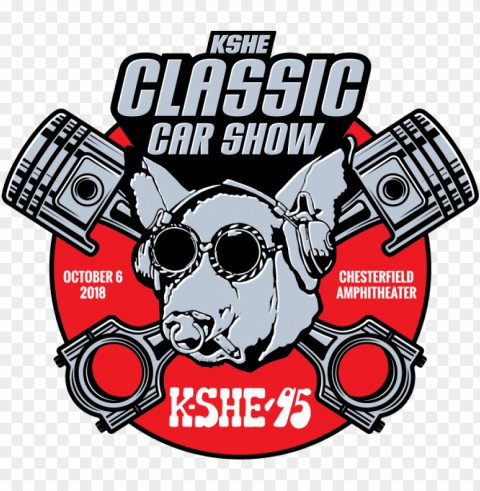 kshe classic car show - kshe 95 Isolated PNG on Transparent Background