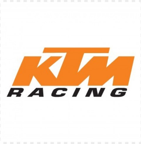 ktm racing logo vector free download Transparent Background Isolated PNG Icon