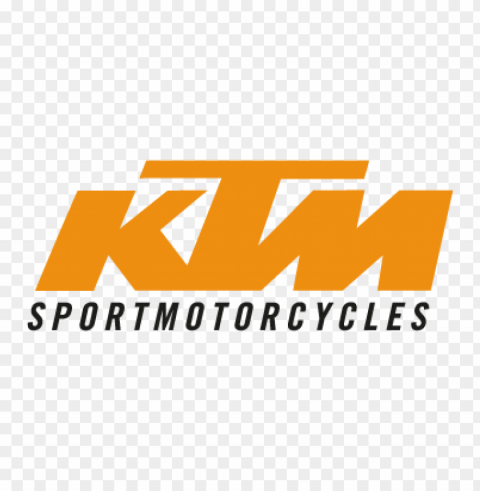 ktm sportmotorcycles eps vector logo free PNG Graphic with Transparent Background Isolation