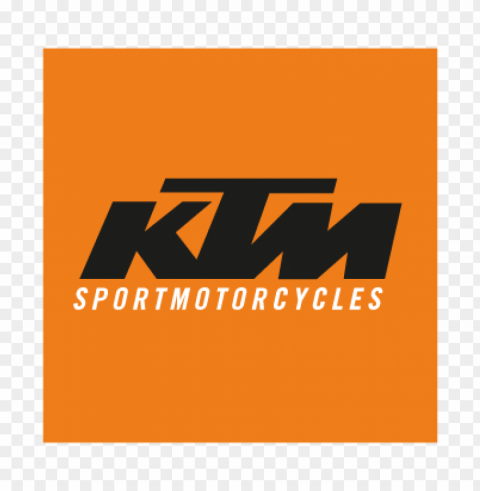 ktm sportmotorcycles vector logo PNG Image with Isolated Graphic Element