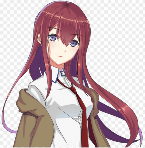 kurisu makise - anime moe girl High-resolution PNG PNG transparent with Clear Background ID e3a08c88