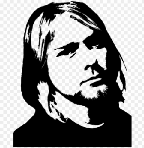 kurt cobain - kurt cobain silhouette Transparent PNG images free download