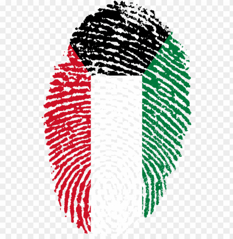 kuwait flag fingerprint country 655502 - kuwait flag fingerprint Transparent art PNG