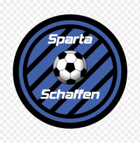 kvv sparta schaffen vector logo Isolated Element on HighQuality PNG