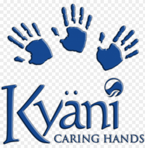 kyani caring hands logo PNG files with no backdrop wide compilation