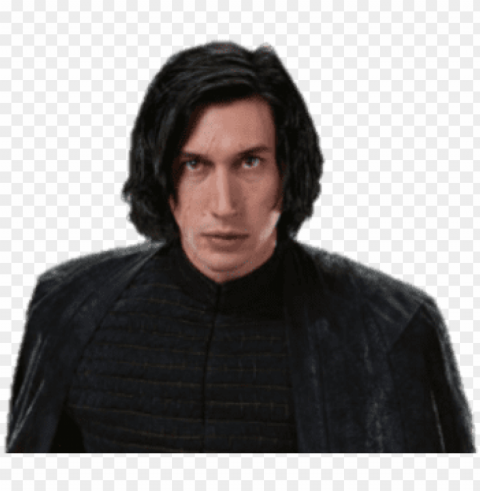 kylo ren last jedi promo Isolated Design on Clear Transparent PNG