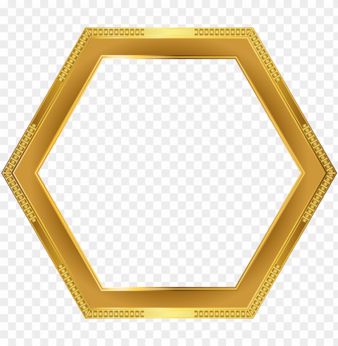 l gold frame - clip art Clear Background PNG Isolated Graphic PNG transparent with Clear Background ID bd18bedb