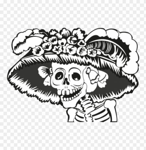 la catrina vector logo download free Isolated Subject in Transparent PNG