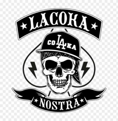 la coka nostra vector logo free download Isolated Element on HighQuality PNG