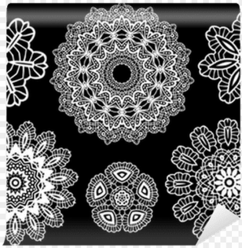 lace vector download - lace pattern vector Transparent PNG image