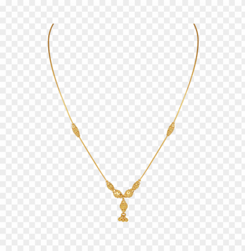 ladies gold chain PNG for online use