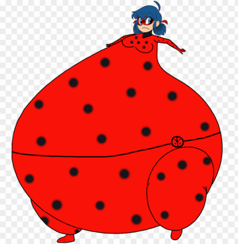 Ladybug By Crossovercomicmark2 - Miraculous Ladybug Blue Blueberry Inflation PNG Images Without Restrictions