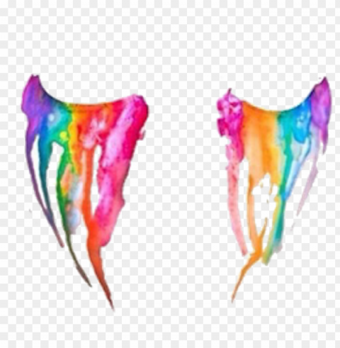lagrimas de arco iris PNG images for editing