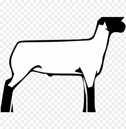 lamb clipart club lamb - livestock show sheep silhouette PNG pictures with no backdrop needed