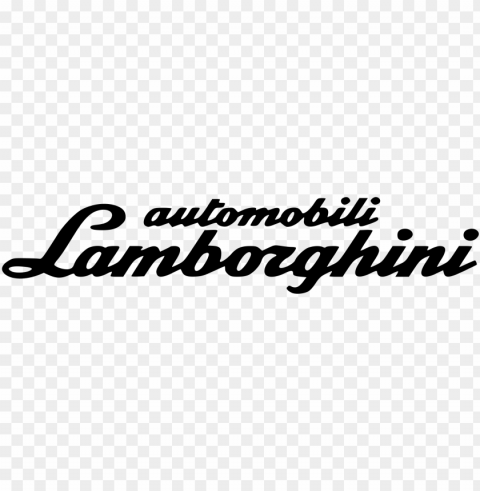 lamborghini logo - lamborghini logo sv Transparent PNG Isolated Graphic Design