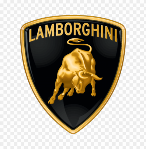 lamborghini logo vector PNG images no background