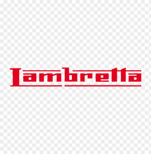 lambretta vector logo free download Transparent PNG Isolated Design Element