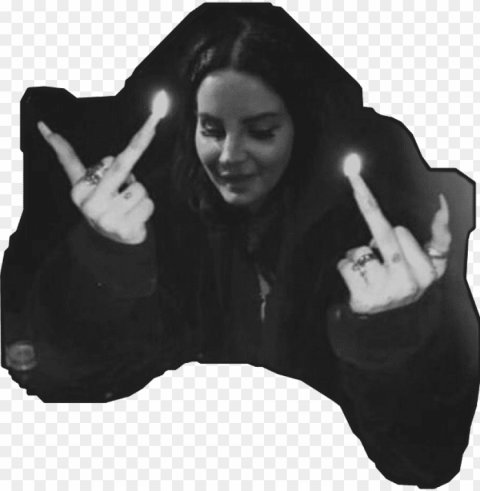 lanadelrey sticker - grunge nostalgic aesthetic Transparent PNG Isolated Graphic with Clarity