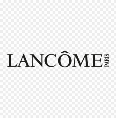 lancome eps vector logo Isolated Artwork in HighResolution Transparent PNG