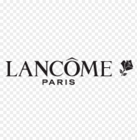 lancome logo vector download PNG with no background for free