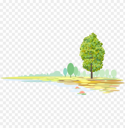 landscape background background banner wallpaper - background vector banner PNG with Isolated Object and Transparency
