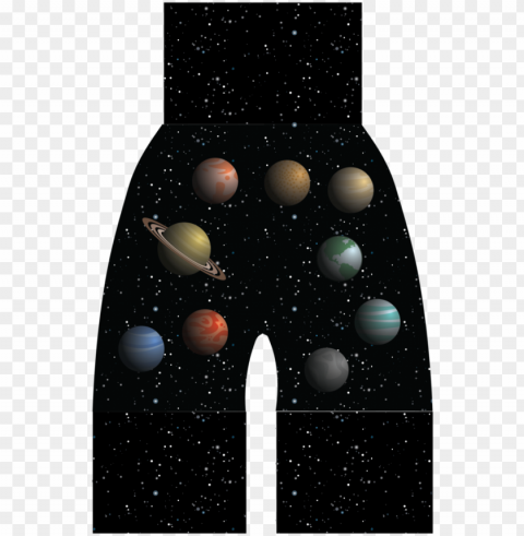 lanets in space PNG for presentations