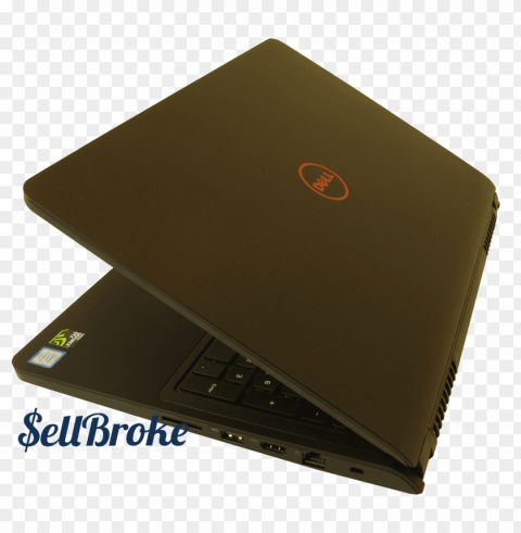 laptop back PNG Image with Transparent Isolated Design