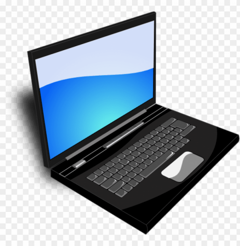 laptop clipart Clear Background Isolated PNG Illustration