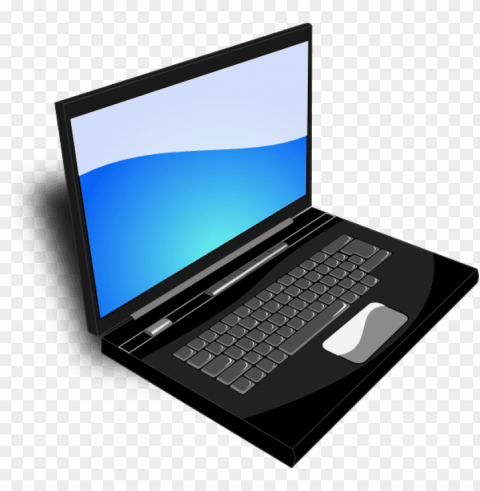 Laptop Clipart Clear Background Isolated PNG Illustration