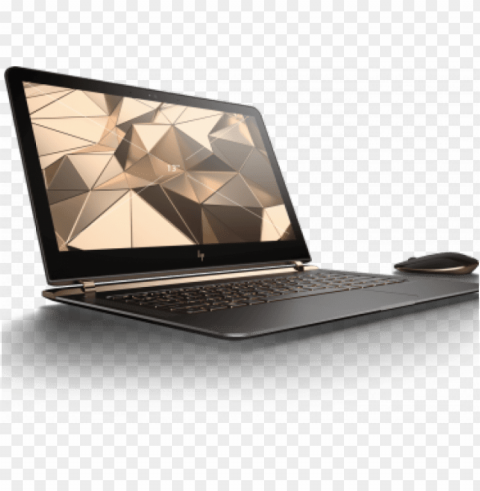 laptop clipart transparent - hp spectre pro 13 g1 CleanCut Background Isolated PNG Graphic