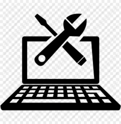 laptop icon transparent PNG with cutout background