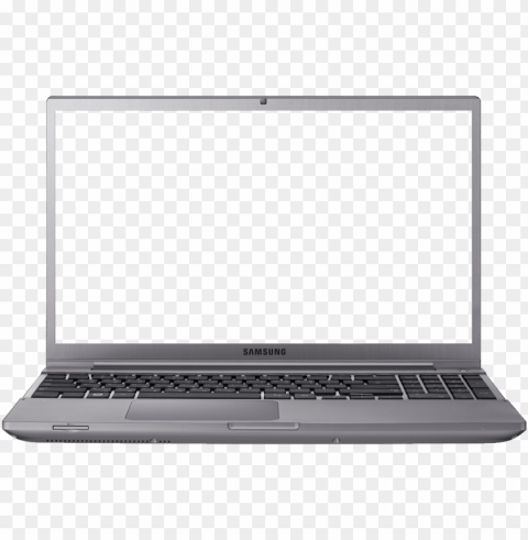 laptop monitor Isolated Artwork with Clear Background in PNG