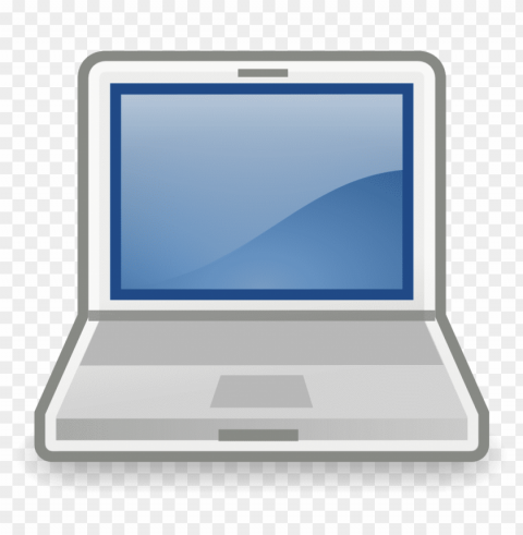 Laptop PNG Graphic Isolated On Clear Background Detail