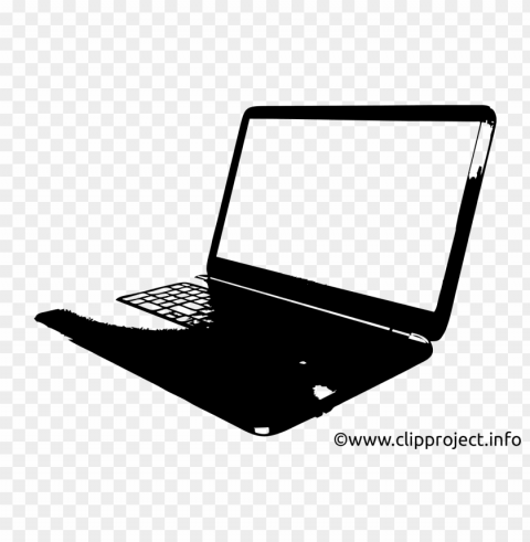 laptop silhouette Transparent PNG Isolated Object PNG transparent with Clear Background ID 135fe408