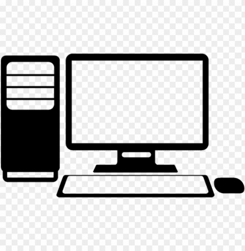 laptop silhouette PNG with cutout background