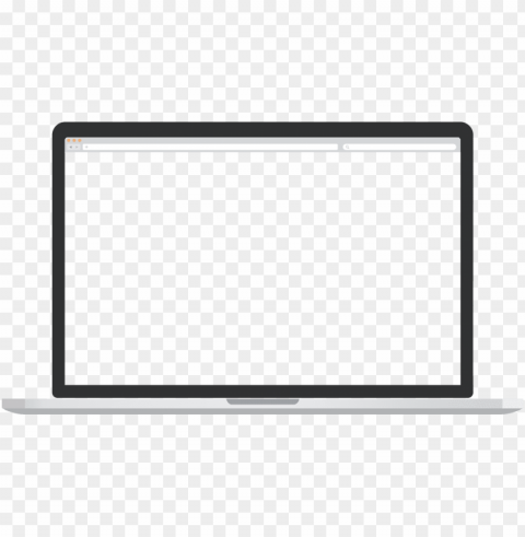 laptop vector - macbook Isolated Item with Transparent PNG Background