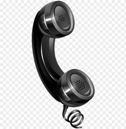 large cartoon phone horn - 3d phone icon Isolated Design Element on Transparent PNG