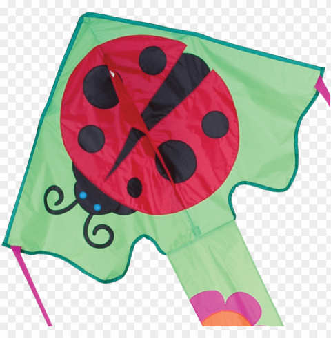large easy flyer kite - 120cm ms ladybug - large easy flyer kite - best kite Isolated Item in HighQuality Transparent PNG
