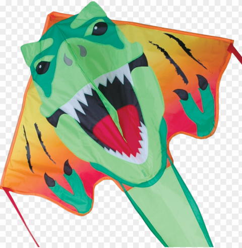 large easy flyer kite - premier kites & designs easy flyer kite t-rex Isolated Design Element on PNG
