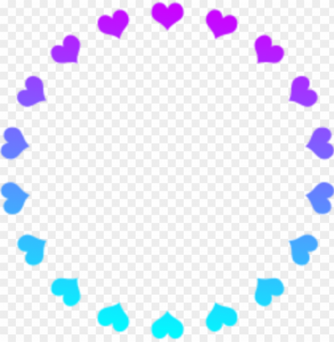 largest collection of free to edit heart overlay wow - circulo blanco Transparent PNG Image Isolation