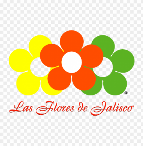 las flores de jalisco vector logo free Isolated Graphic in Transparent PNG Format