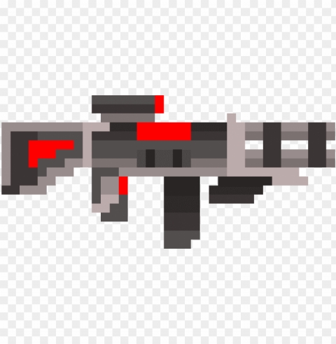 laser minigun rifle Isolated Subject with Clear PNG Background