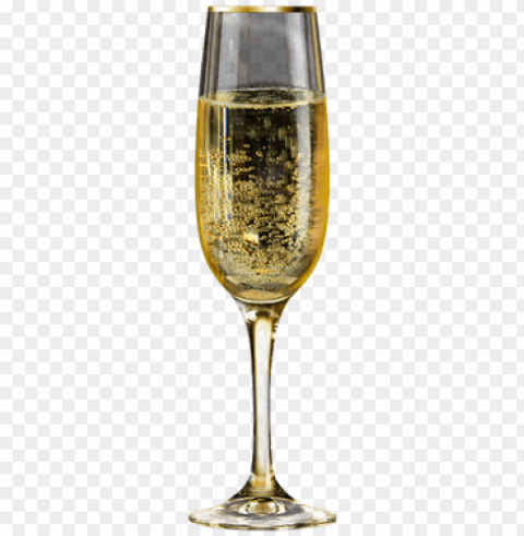 lass of champagne bubbles - glass of wine Transparent background PNG images complete pack