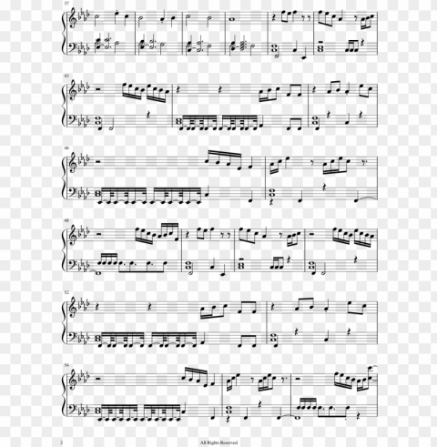 lass wall sheet music composed by jazzermazzer99 2 - hatsune miku glass wall piano sheet music Transparent background PNG images selection