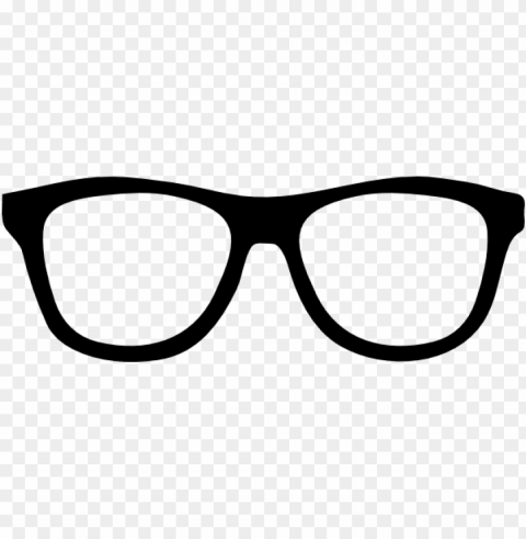 lasses - nerd glasses clipart Isolated Graphic with Clear Background PNG