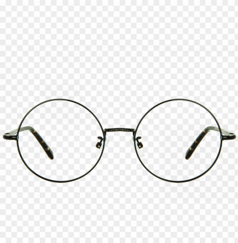 lasses - thin round glasses PNG images with clear background