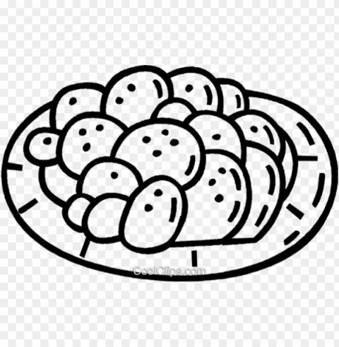 late cookies royalty free vector clip art illustration - cookies clipart black and white Transparent Background Isolation of PNG